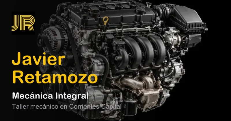 Portada del sitio web de JR Mecánica